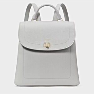 Kate Spade Monogram bnwt black multi backpack New Kate Spade Flower Monogram Coated Canvas Medium Backpack  main image 4